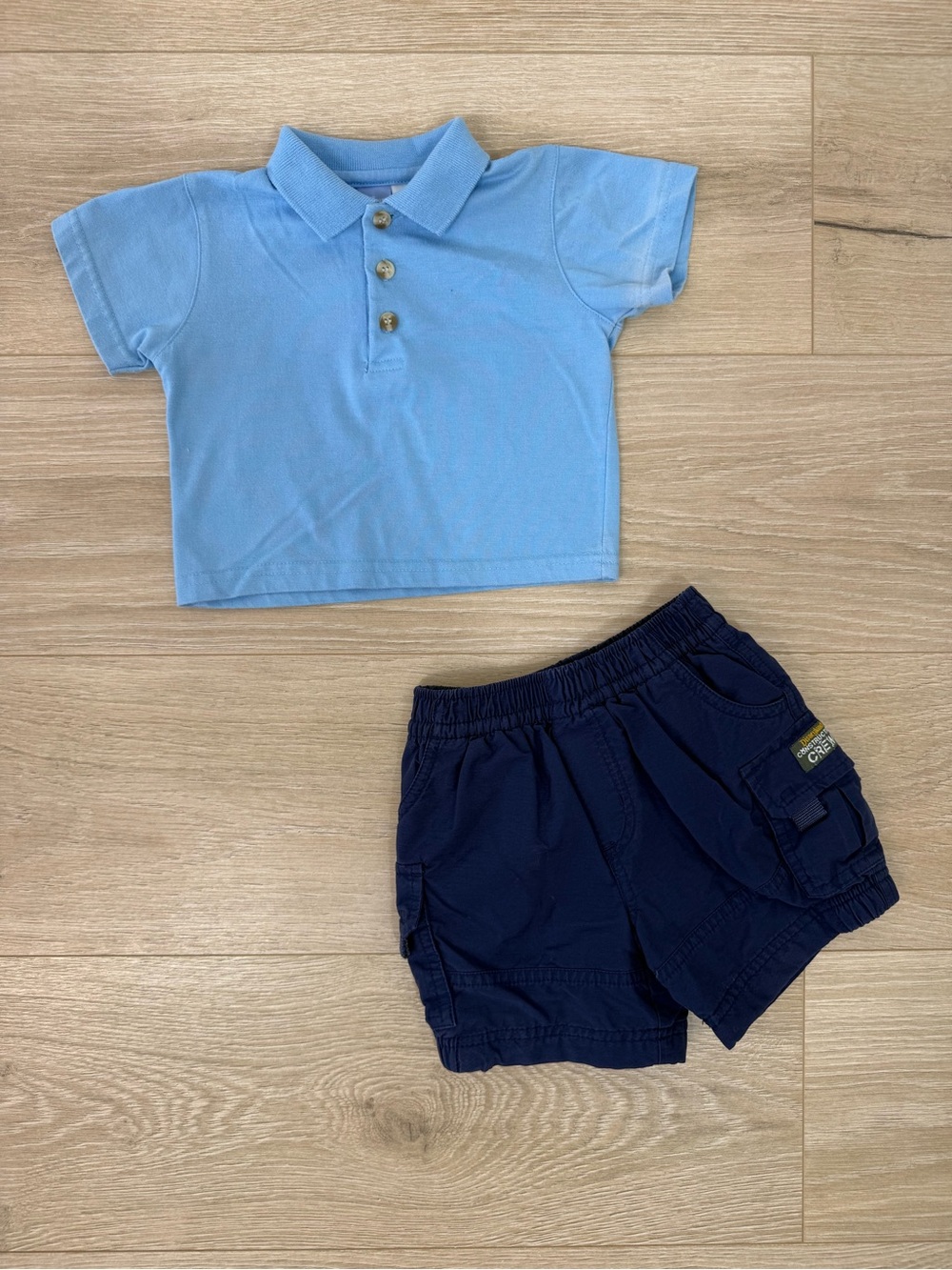 Disney Vintage Disneyland Construction Crew & Polo Tee Set